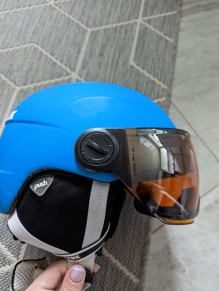 Uvex  Visor Pro гірськолижний шолом шлем для сноуборда 54-56