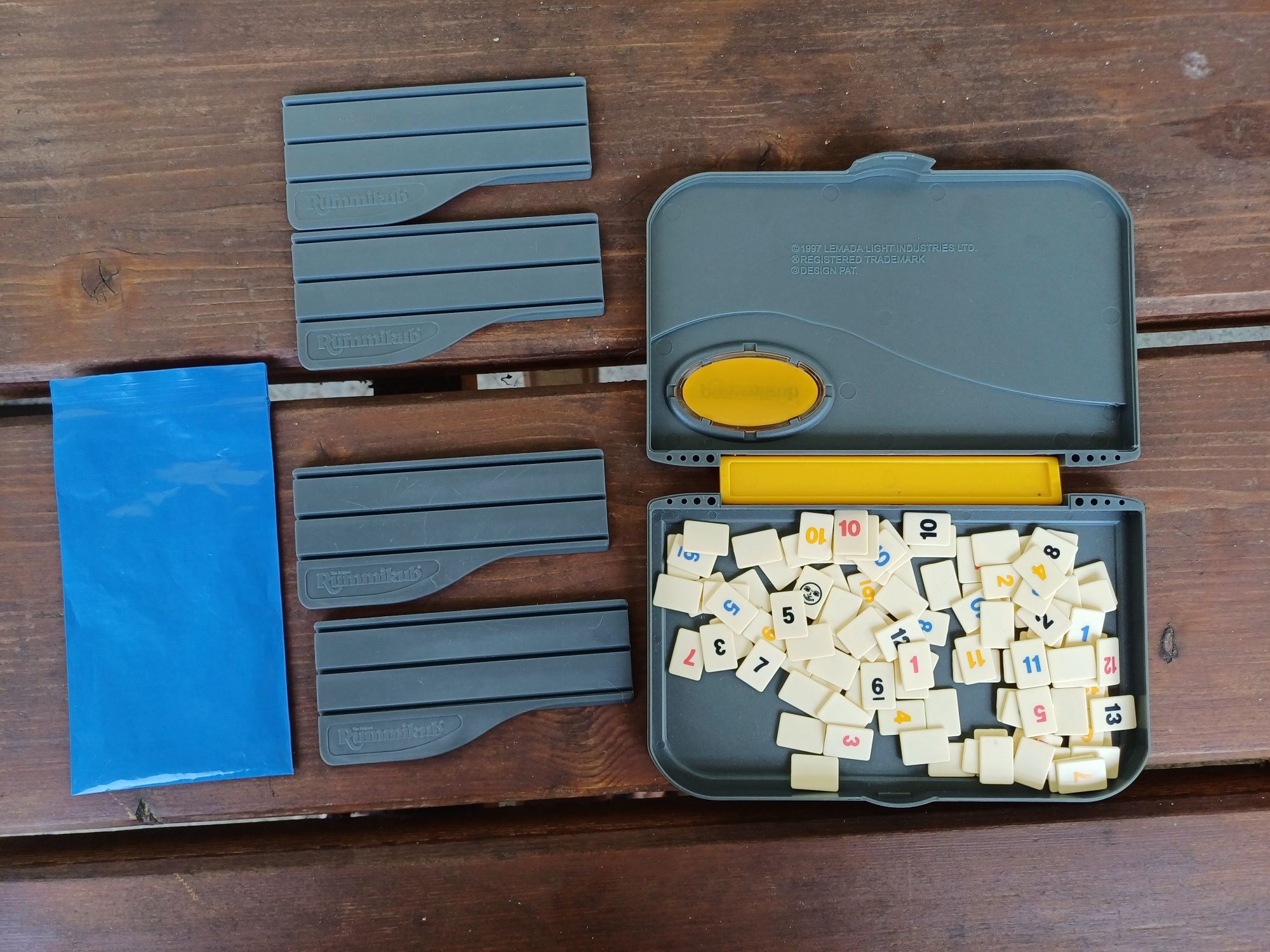 Rummikub, wersja mini z  1997 roku