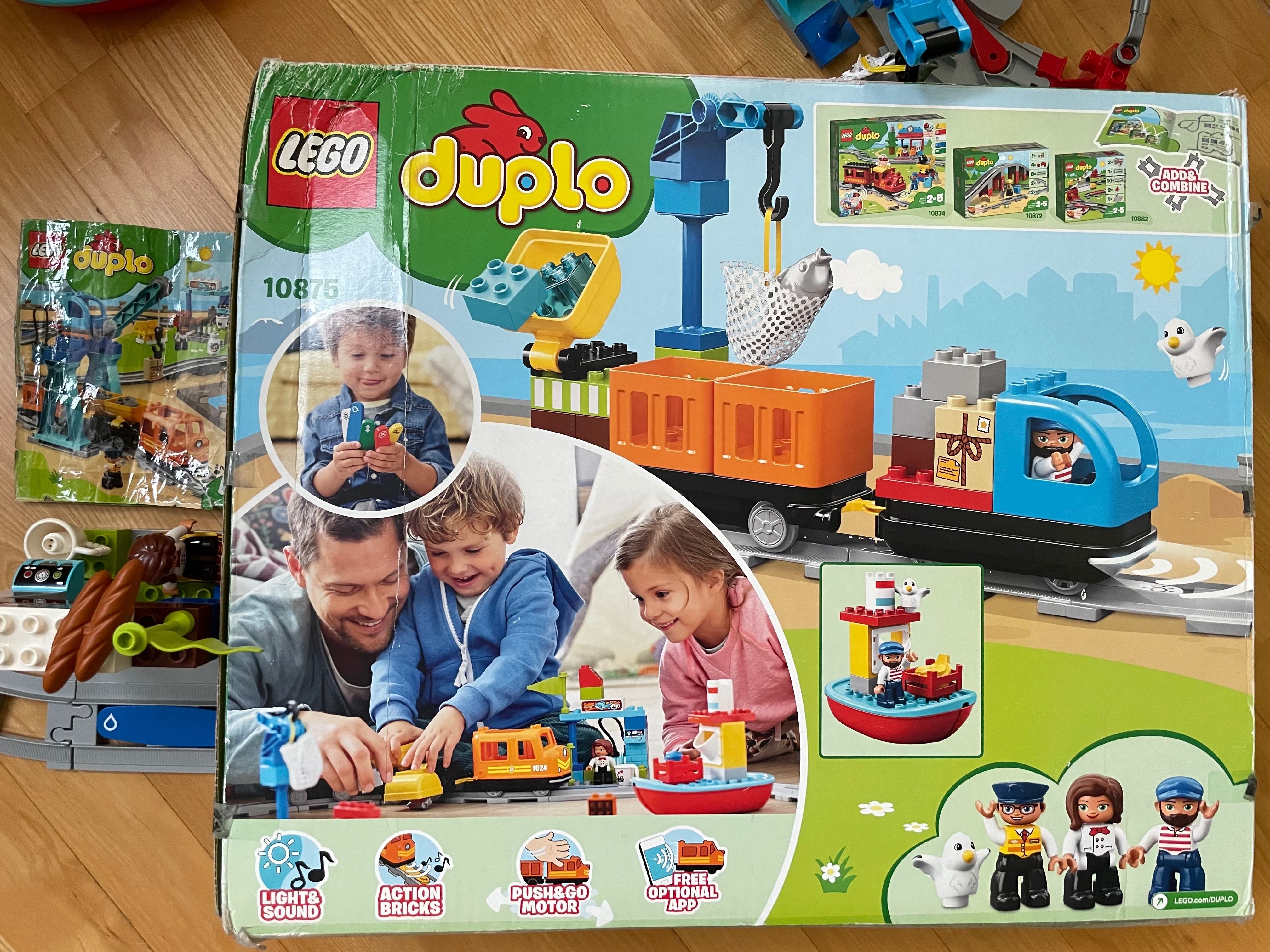 Lego Duplo pociąg towarowy