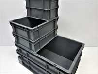 Pojemnik 40x30x18cm Skrzynka Kosz Kuweta Magazynowy Warsztatowy EURO