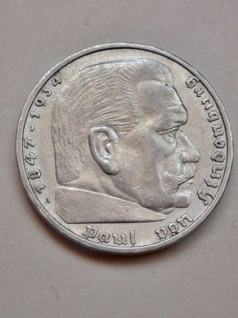 5 Reich Mark 1936r "A"