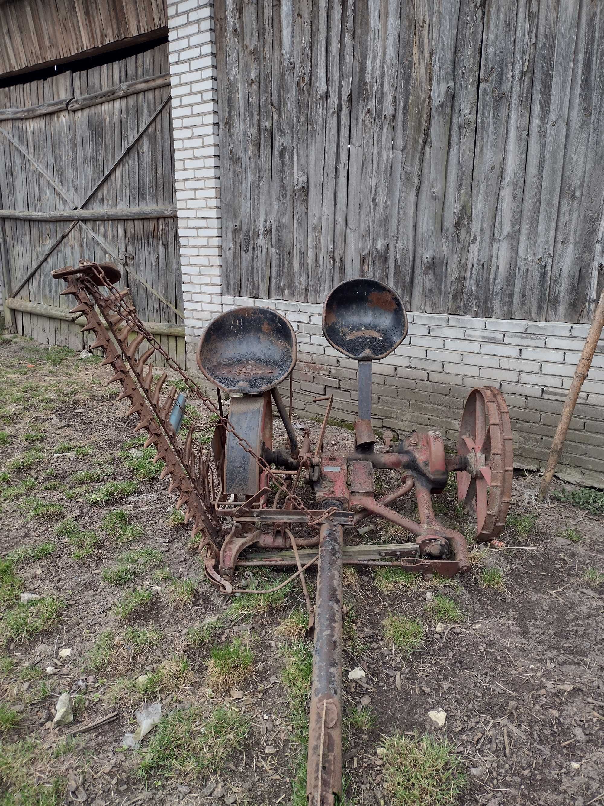 Kosiarka konna - oryginał zabytek