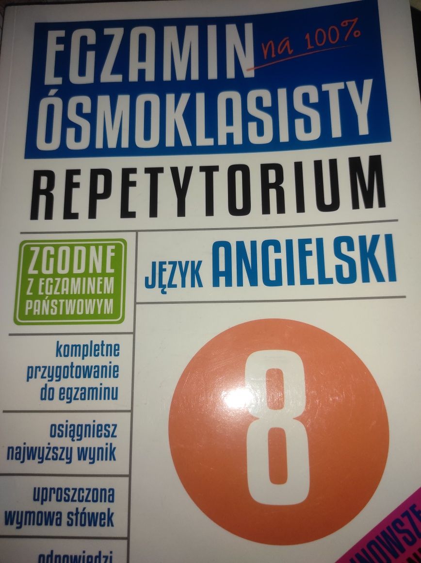 Egzamin ósmoklasisty repetytorium język angielski