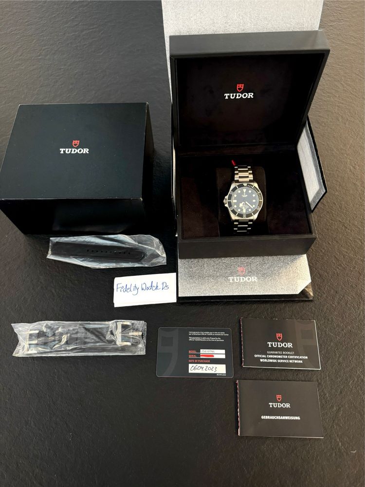 FVAT FULLSET Tudor  Pelagos LHD ref. 25610TNL