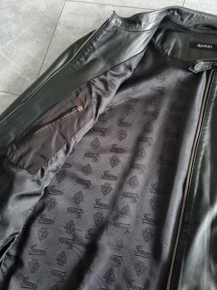 Gucci kurtka skórzana 2XL