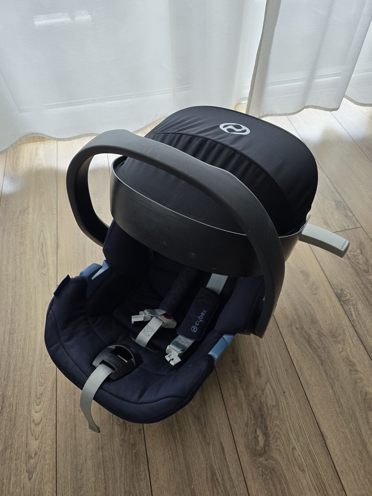 Cybex Aton 5 Fotelik Samochodowy 0-13kg + Baza 2-fix Zestaw 2w1 Granit