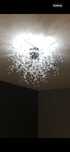 Lampa sufitowa kryształowa