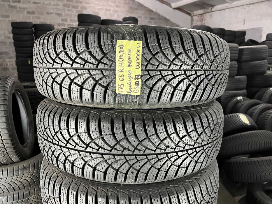 GS1073 Зимові шини 175/65r14 GoodYear UltraGrip 9+ комплект резина р14