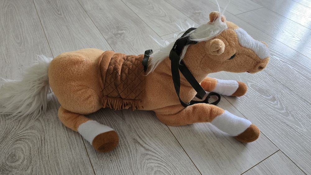 Іграшка м'яка велика конячка поні лощадка лошадь