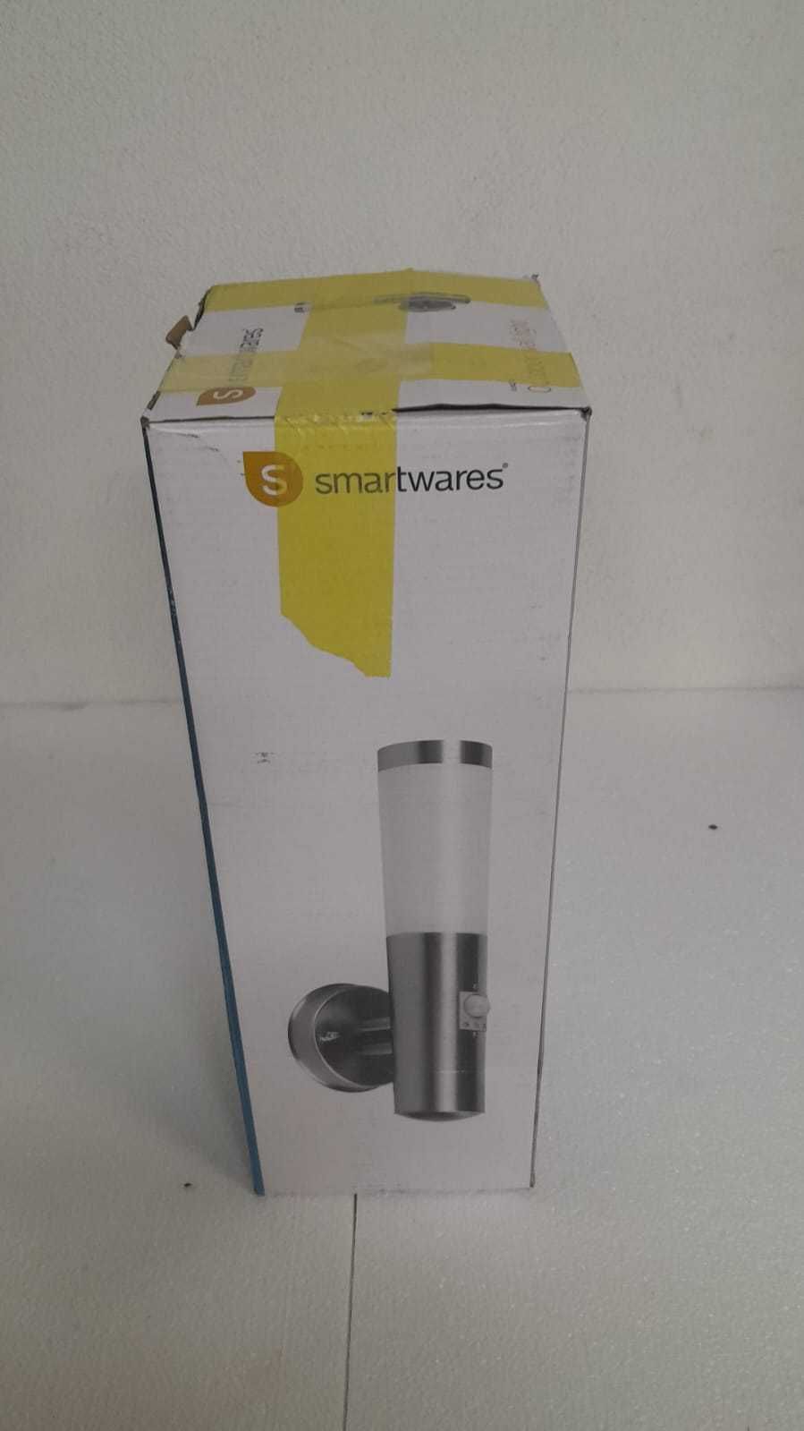 Kinkiet zewnętrzny Smartwares - Stal nierdzewna - z czujnikiem ruchu
