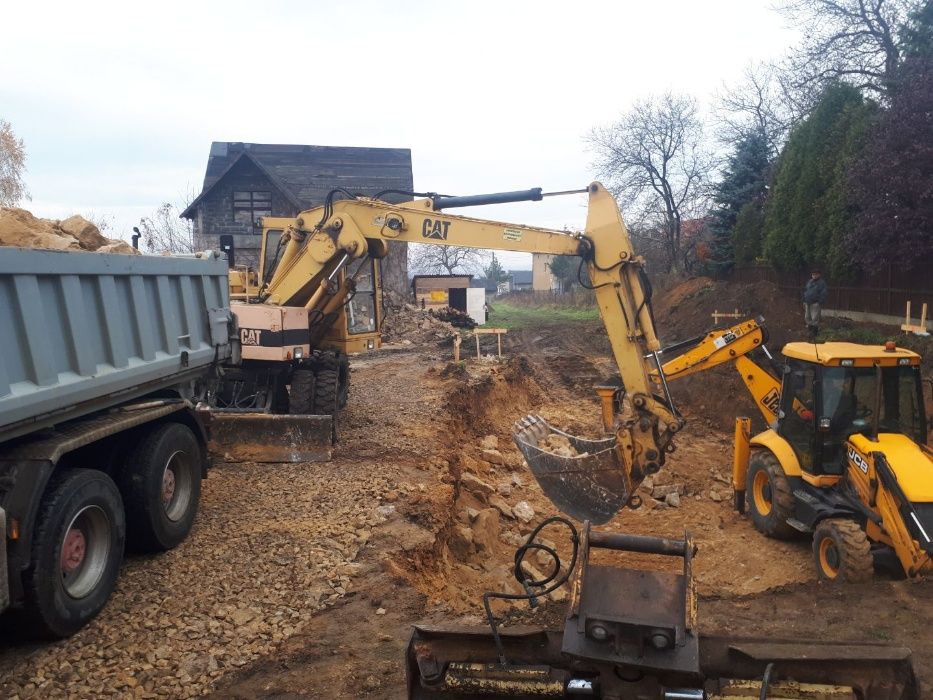 Wywóz ziemi gruzu.betonu.wysyp.sprzątanie po budowie