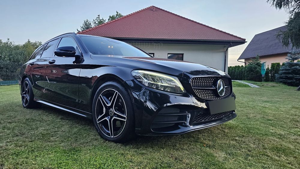 Mercedes-Benz Klasa C Mercedes C200d OM654 AMG Night Edition • Automat 9G-Tronic • 2020