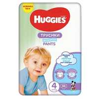 Підгузки-трусики для хлопчиків Huggies Pants 4 (9-14 кг) 36 шт