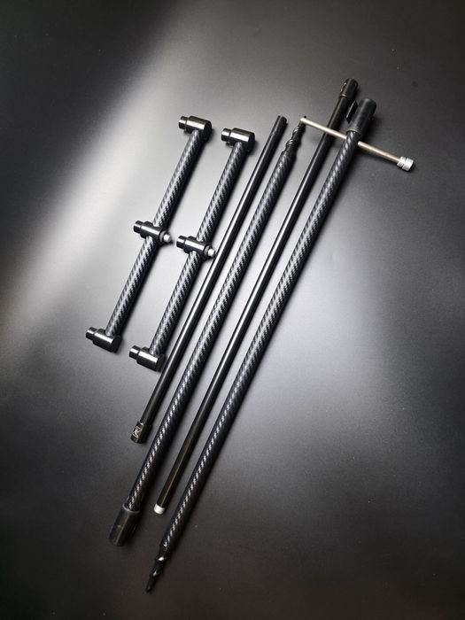 Zestaw 2 podpórki 2 x buzz bar Carbon Design Zfish wędkarskie