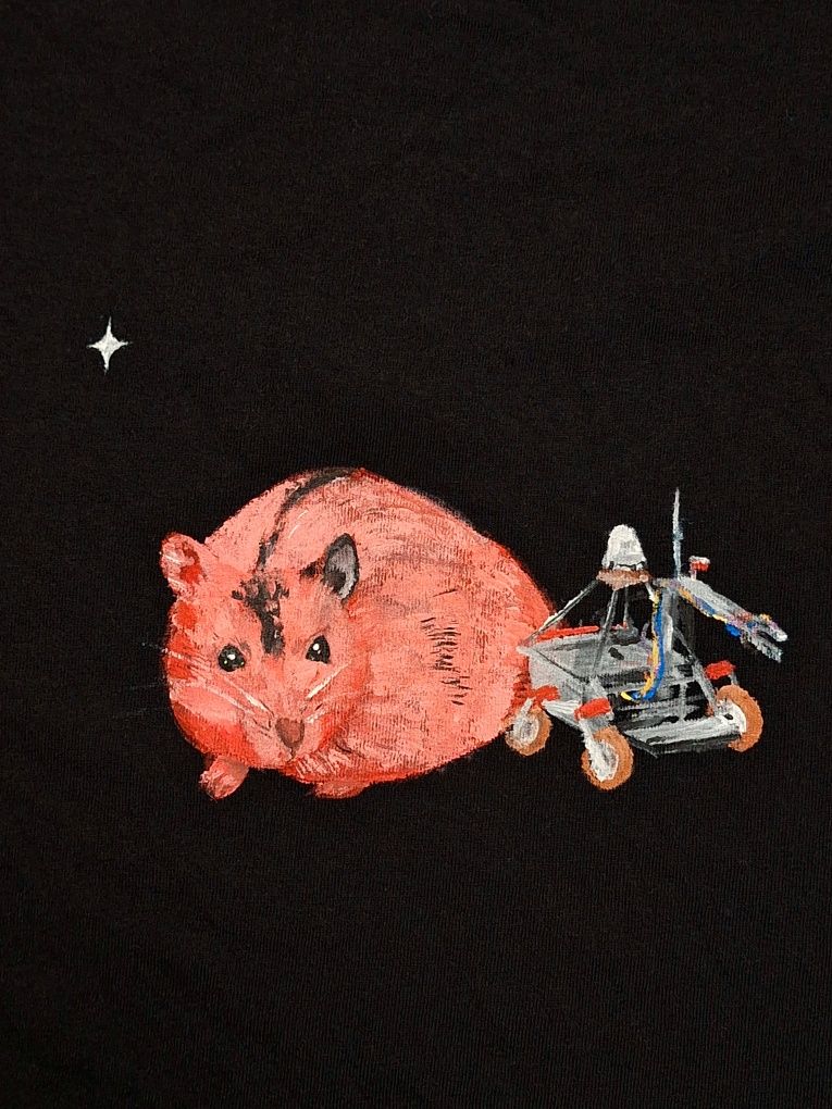 T-shirt Kosmiczny Chomik - Mars