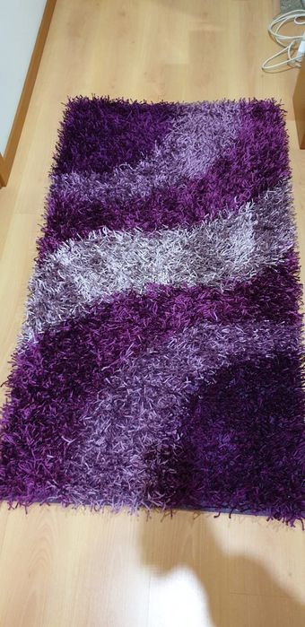 Tapete grande roxo