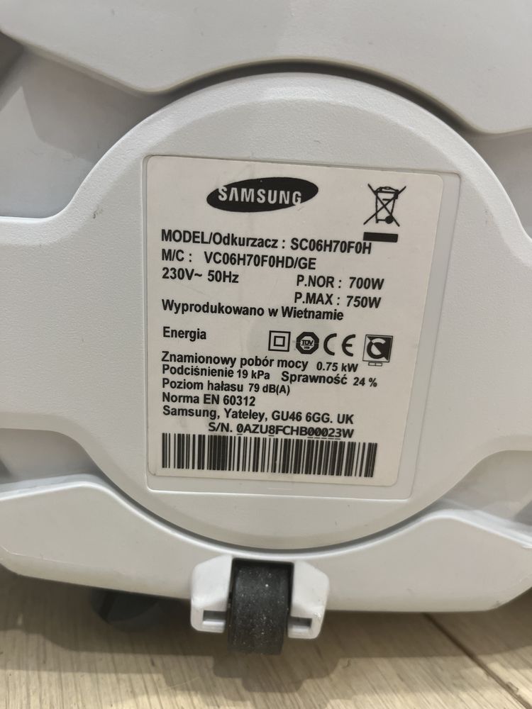 Odkurzacz samsung