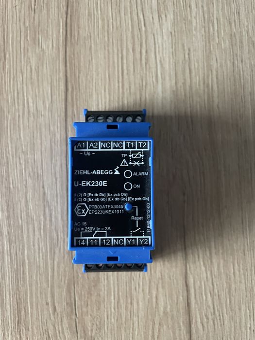 Przekaźnik ochrony termicznej ziehl-abegg u-ek230e