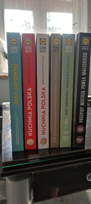Książka kucharska Lidla komplet