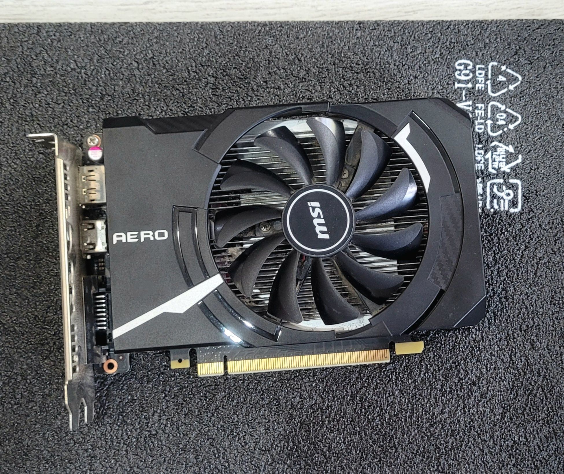 Karta graficzna MSI Geforce GTX 1050 Ti Areo 4GB OCV1