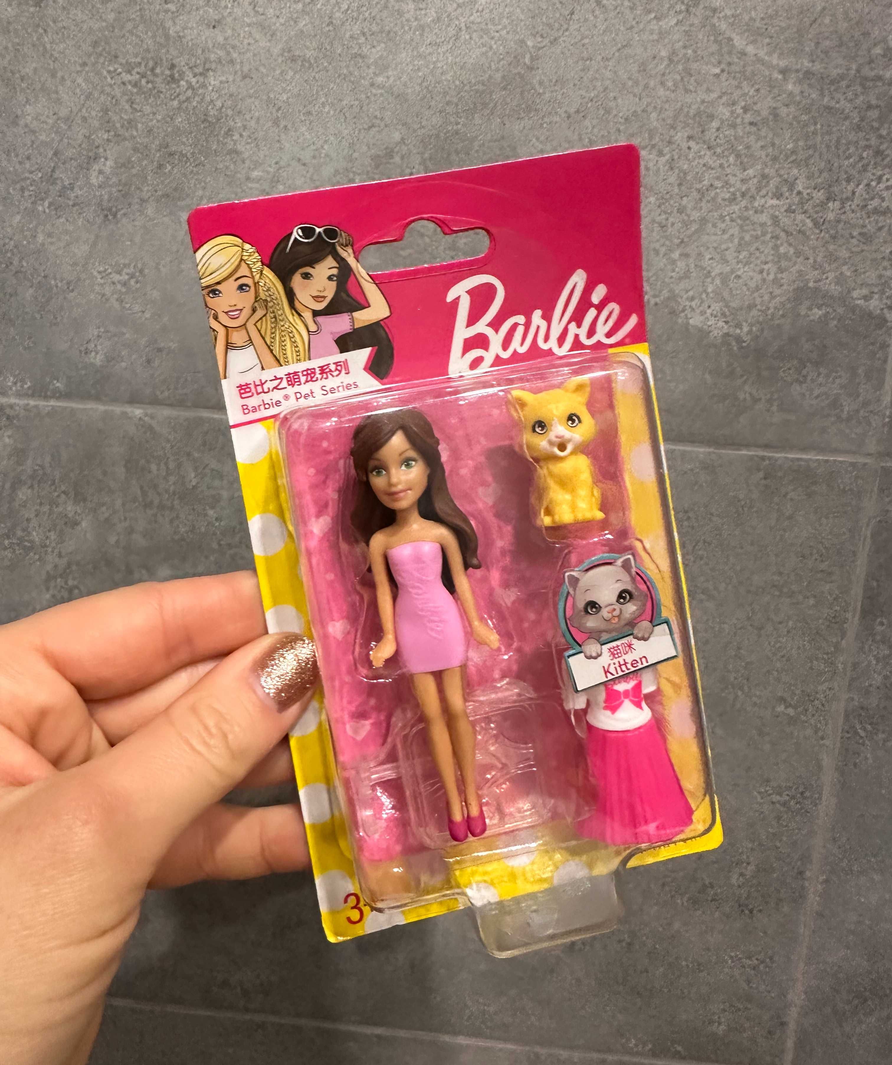 Маленькие куклы барби с собачкой и сменной одеждой, набор кукла barbie