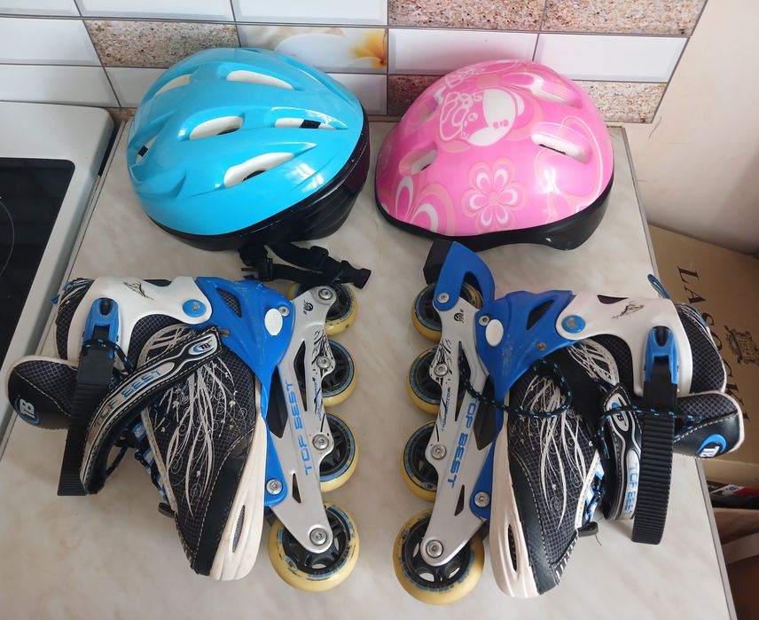 Ролики, шлеми (шоломи) гарні 300 грн