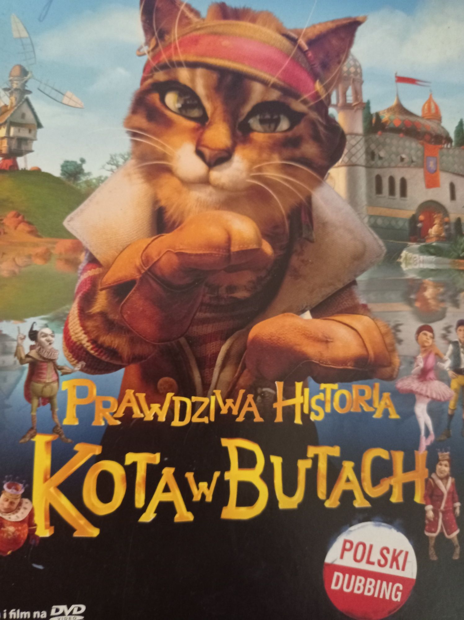 Prawdziwa historia Kot w butach DVD