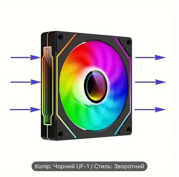 НОВЫЕ кулера для корпуса (5 reverse 1 positive)