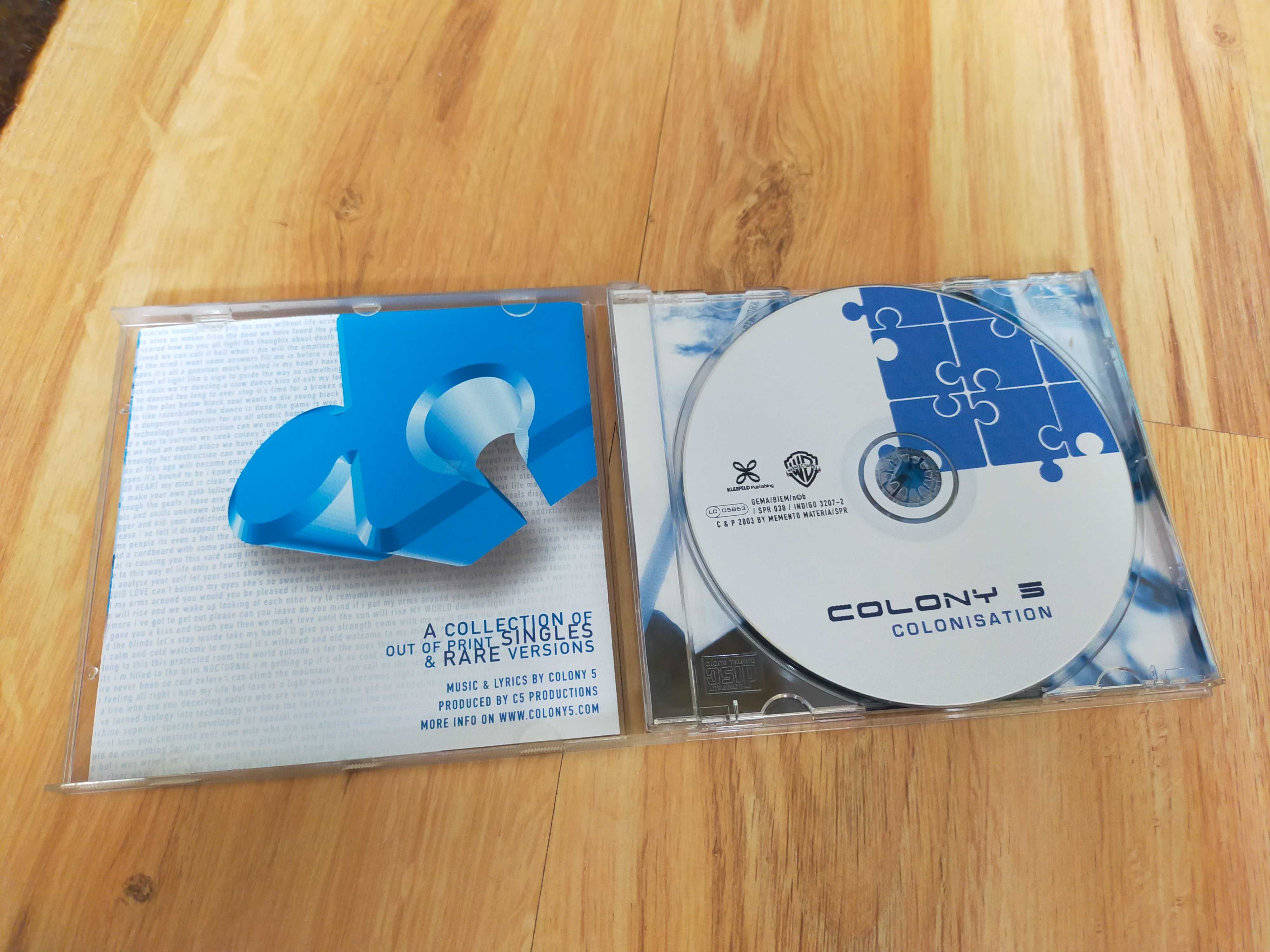 COLONY 5 -"Colonisation". CD Jak nowa !