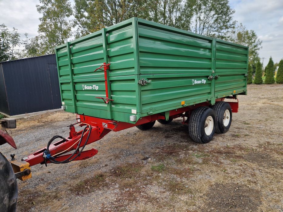 Tandem Scan TIP 3 stronny wywrot 10-14 ton Resor trzystronny kilka