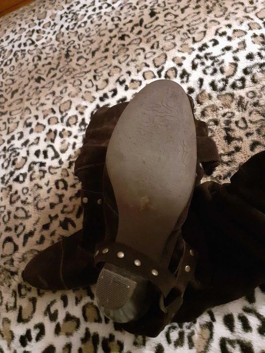 Botas senhora em pele