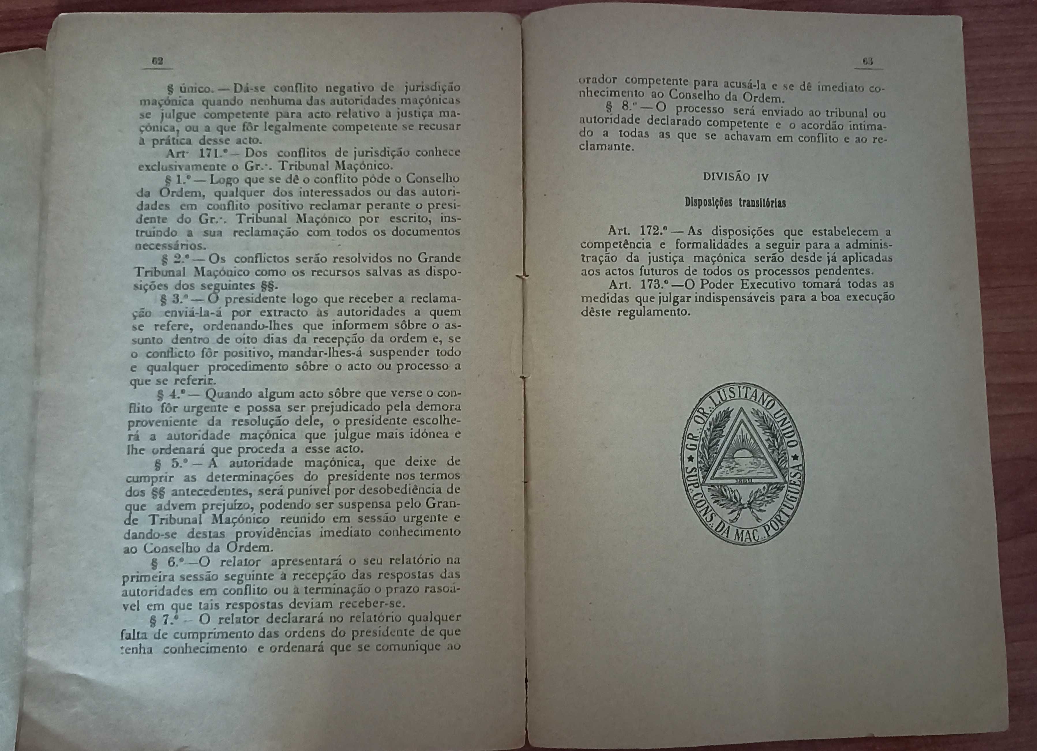 Regulamento Especial de Justiça Maçónica