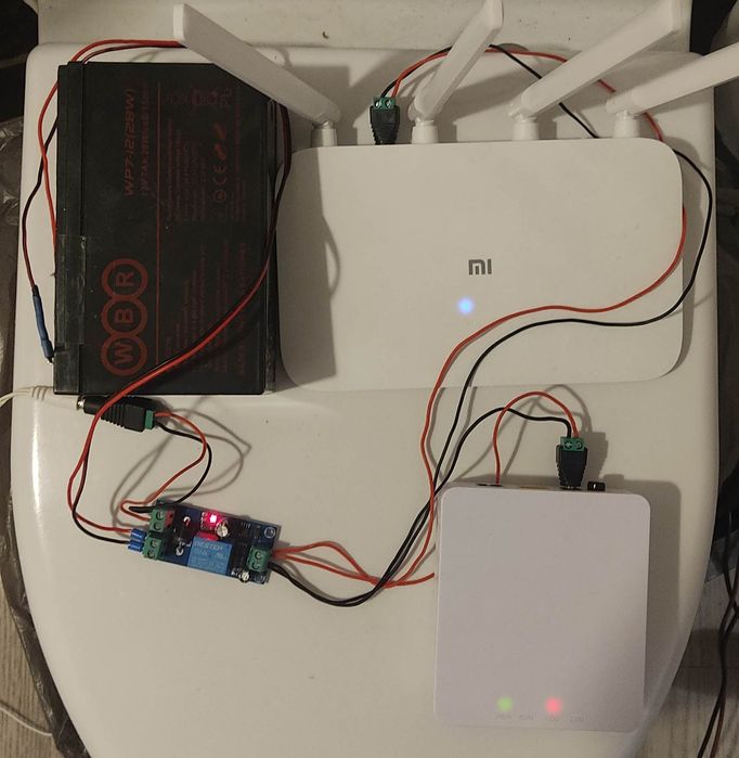 Бесперебойное питание роутера