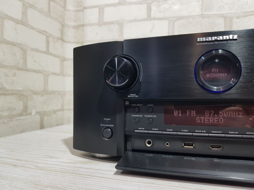 ТОР! 7.2 AV ресивер MARANTZ SR 7007, *7x125 Вт, HDMI, USB, б/у з Німеч