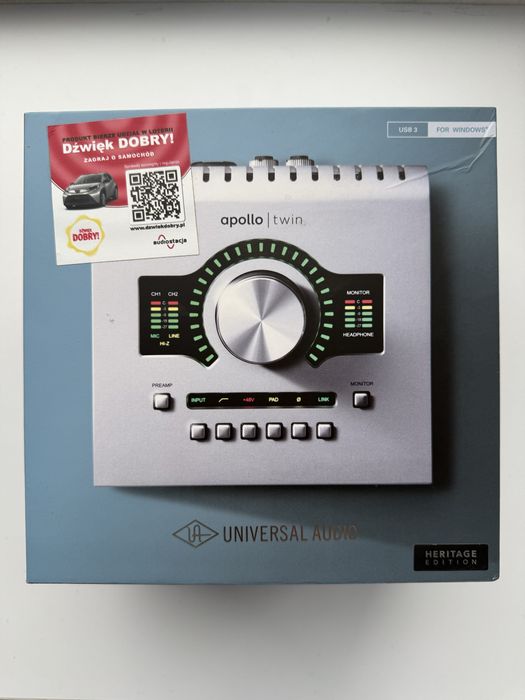 Universal Audio UA - Apollo Twin UB HERITAGE EDITION Interfejs Audio
