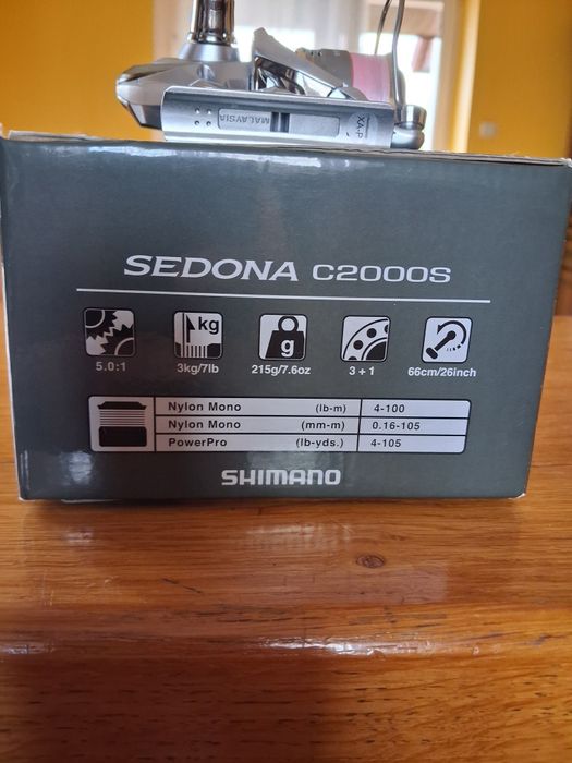 Kołowrotek Shimano Sedona c2000s spinning bolonka spławik