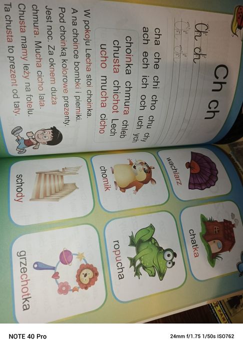 Książka do czytania sylabowego