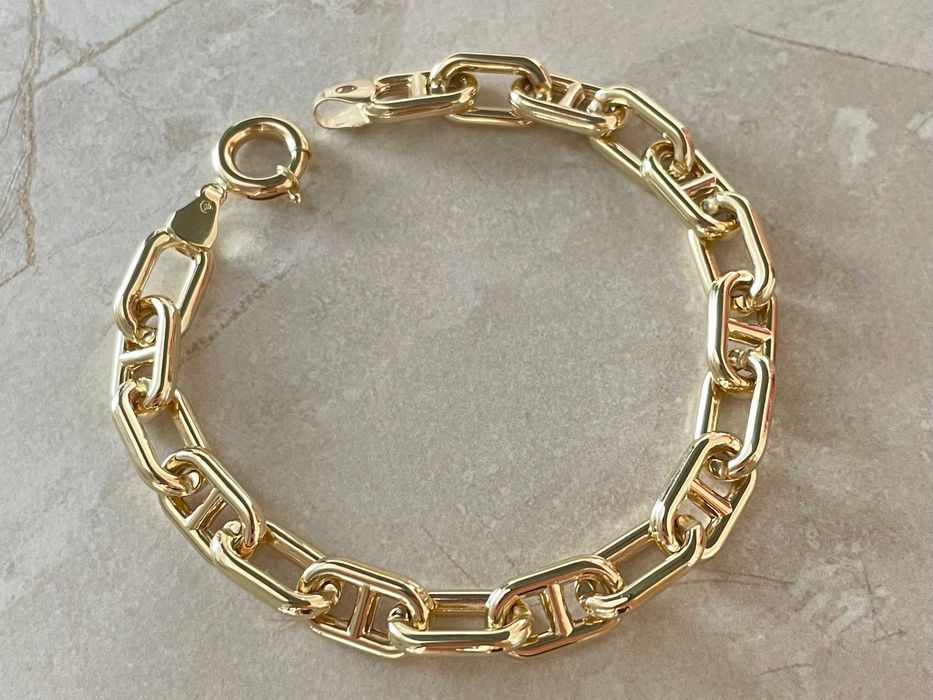 Złota bransoletka GUCCI gruba elegancka 14K pr.585 patia-biżuteria.pl