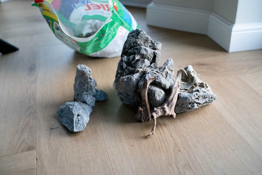 Skała scenery do akwarium! 4300g