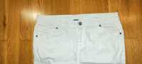 Spódnica jeansowa biał