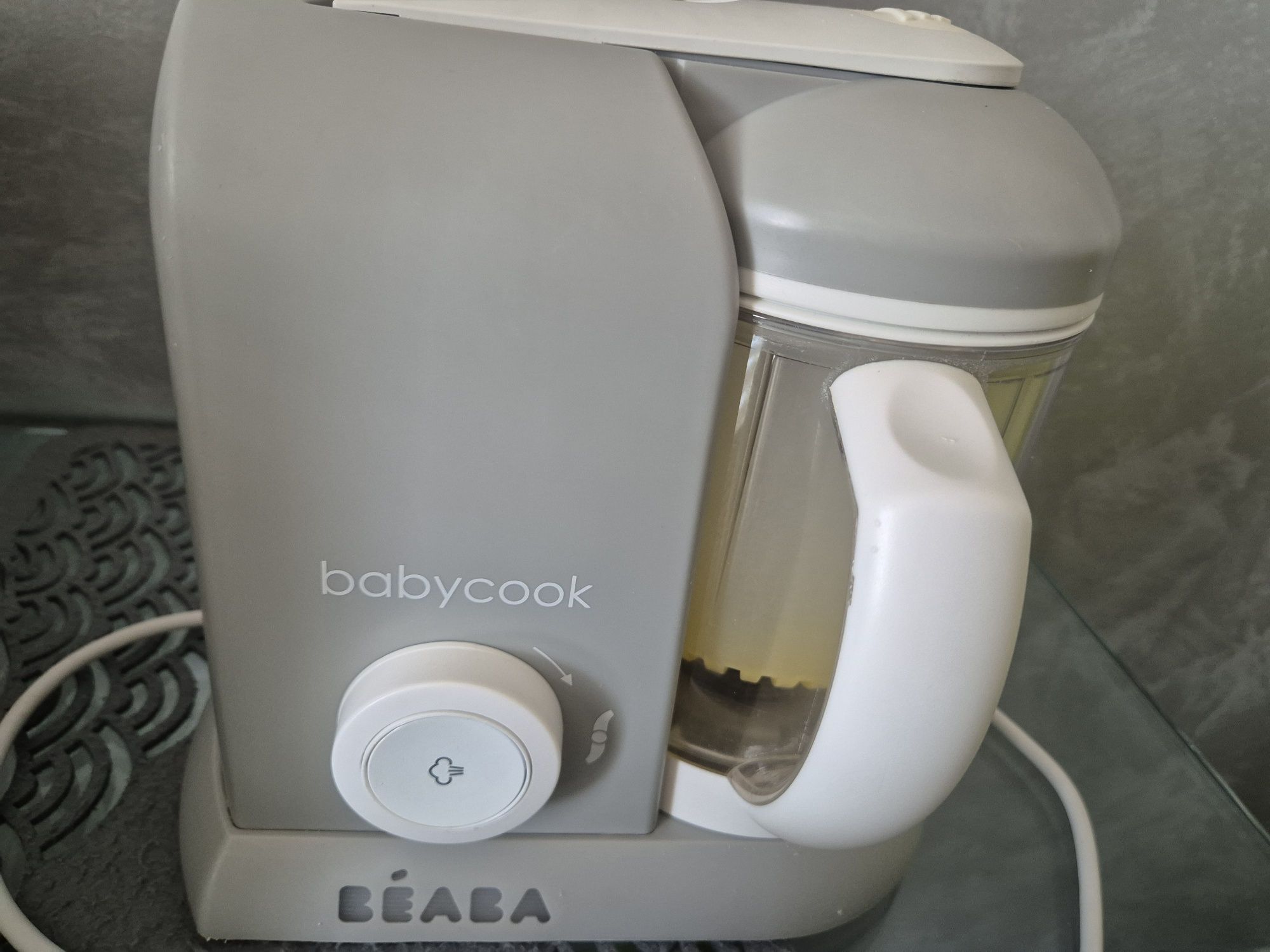 Beaba Baybycook Grey 4w1 + koszyczek do gotowania ryżu i makaronu