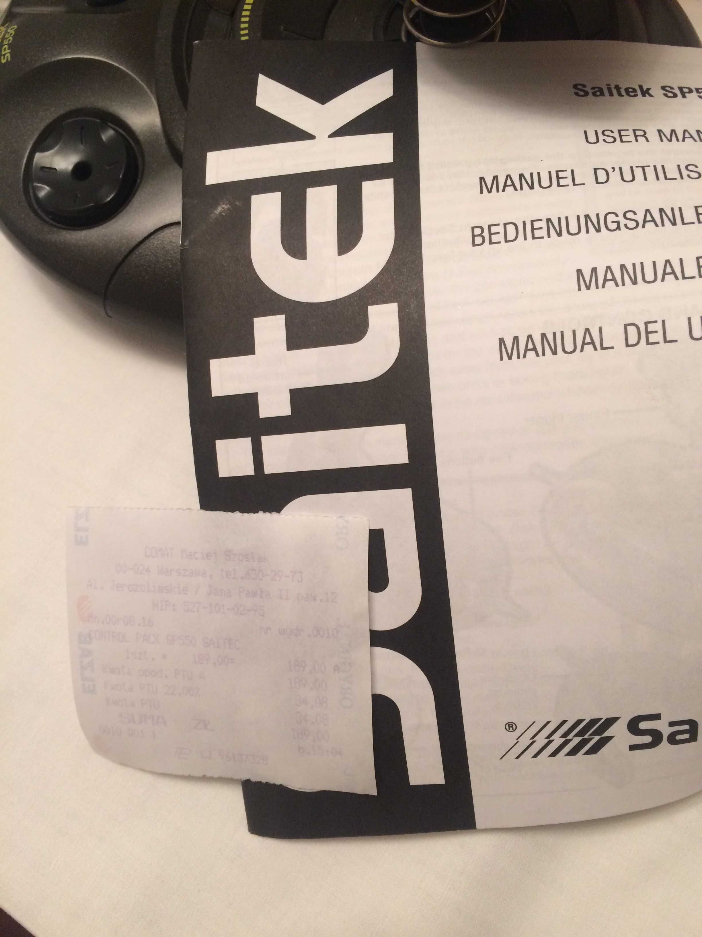 Joystick SAITEK SP550 Combo
