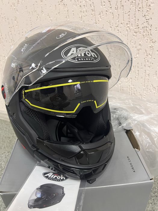 Мото шолом Airoh black matt agv шлем оригінал Italy