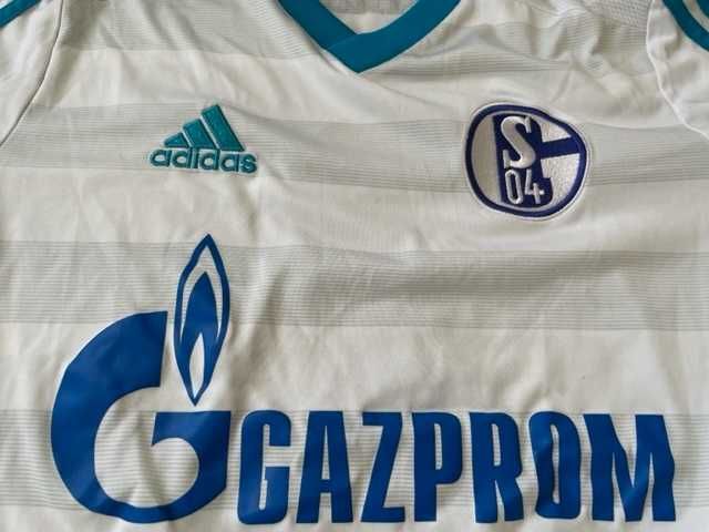 Koszulka piłkarska Schalke 04 #5 Geis Adidas L młodzieżowa