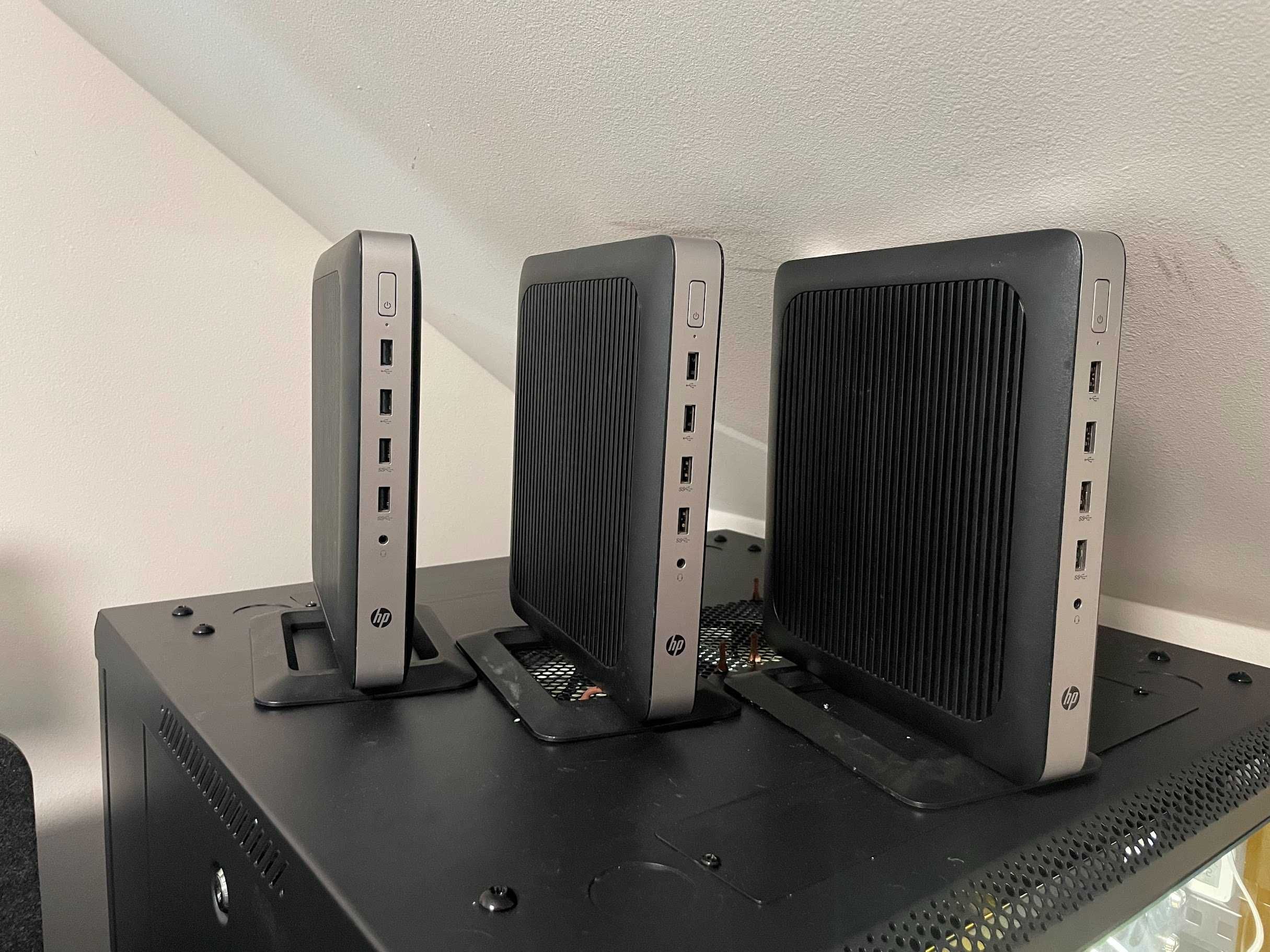 Terminal mini pc HP Thin Client T630 Home Assistant Serwer Proxmox