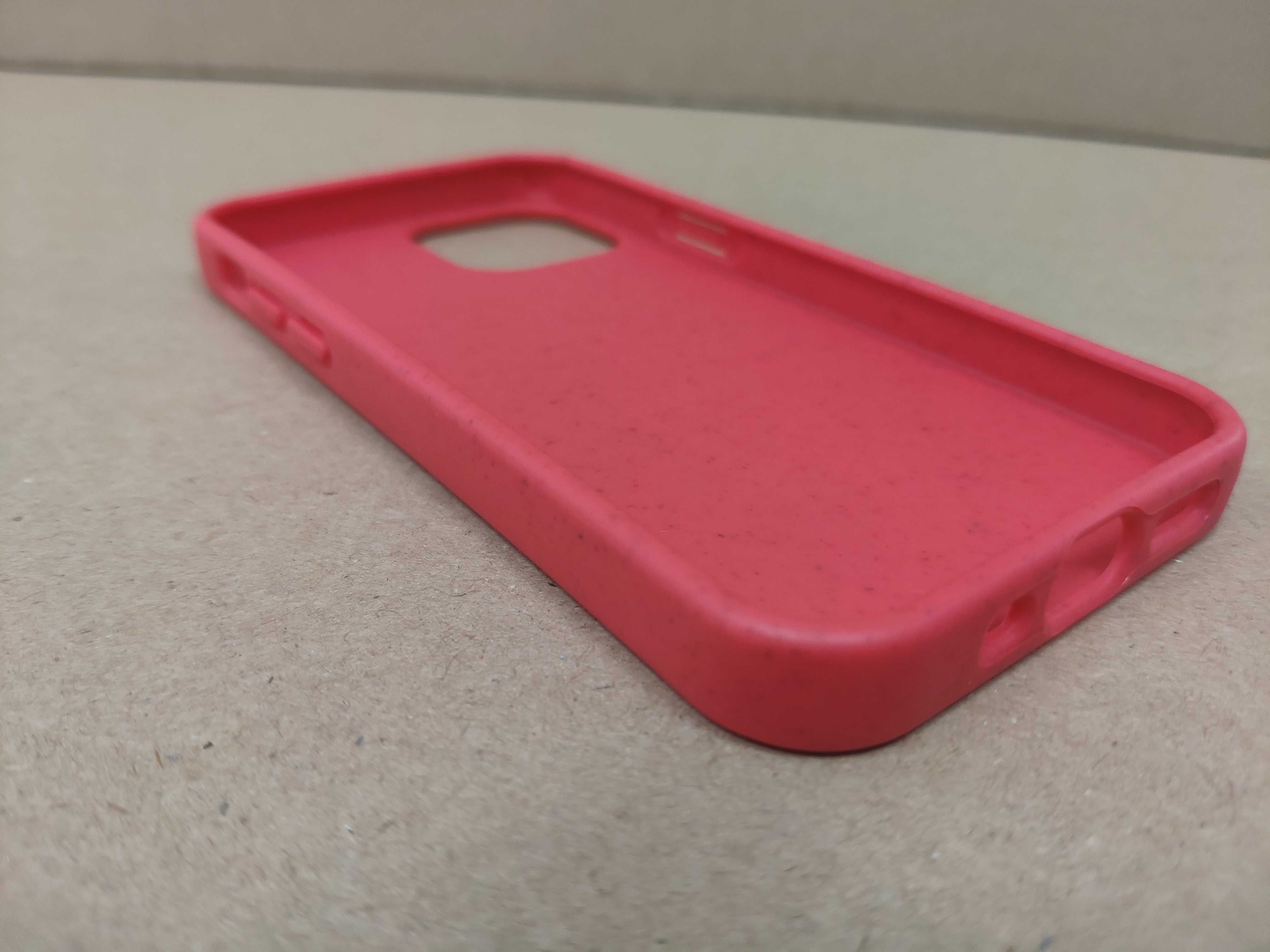 V47 Etui Maxximus Eco do iPhone 13 Pro Mini Czerwony / Różowy