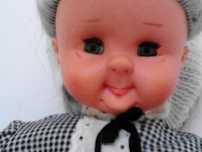 boneca antiga rara abuela de muñecas BB, vintage, ideal colecionador