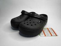 Crocs Crocband platform black Крокси M4/W6 36 р Уцінка! №10140
