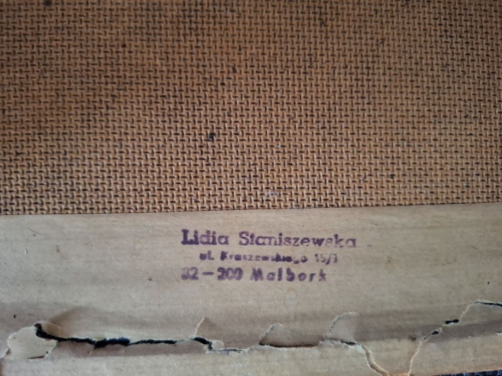 Malbork obraz dekoracja