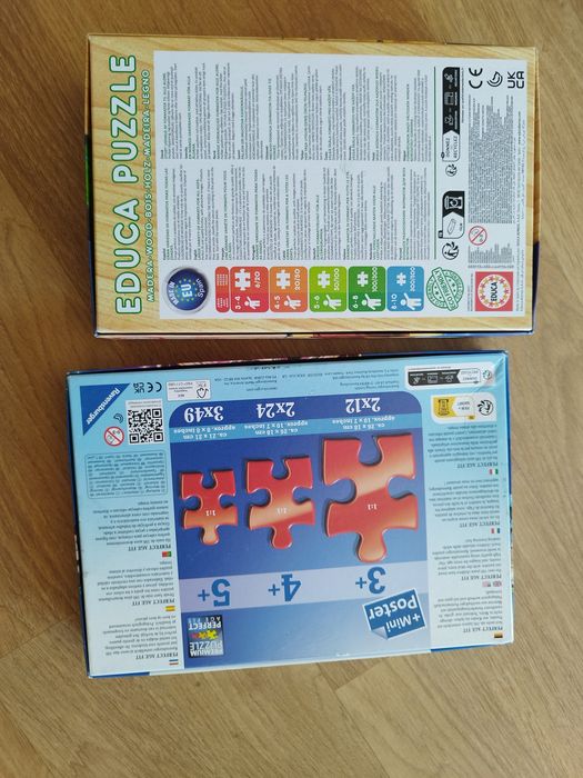 2 puzzles patrulha pata e disney